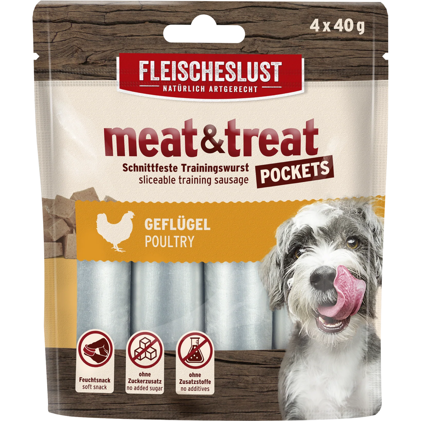 Fleischeslust Dog - Meat & Treat Geflügel