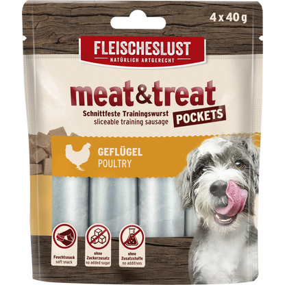 Fleischeslust Dog - Meat & Treat Geflügel