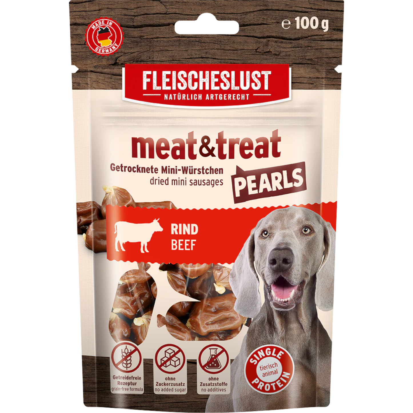 Fleischeslust Dog - Meat & Treat Pearls Rind