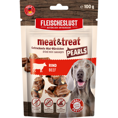 Fleischeslust Dog - Meat & Treat Pearls Rind
