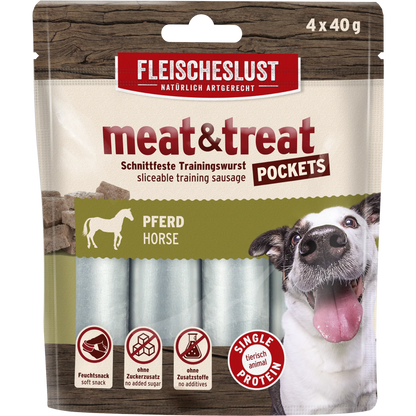 Fleischeslust Dog - Meat & Treat Pferd
