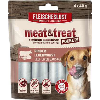 Fleischeslust Dog - Meat & Treat Rinderleberwurst