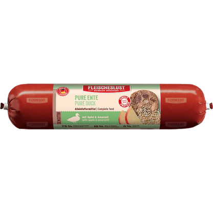 Fleischeslust Dog - Pure Ente mit Apfel & Amarant
