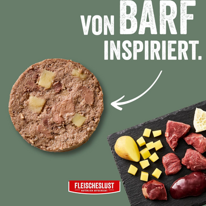 Fleischeslust Dog - Pures Lamm mit Kartoffel