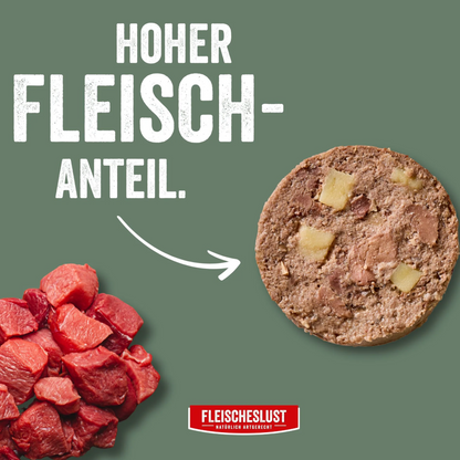 Fleischeslust Dog - Pures Lamm mit Kartoffel
