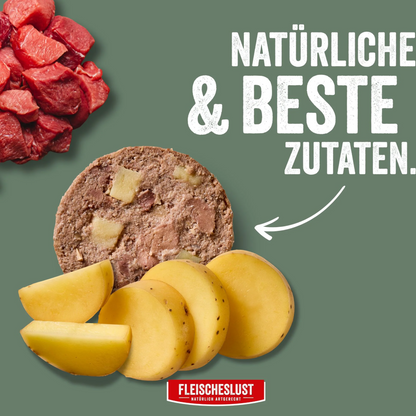 Fleischeslust Dog - Pures Lamm mit Kartoffel