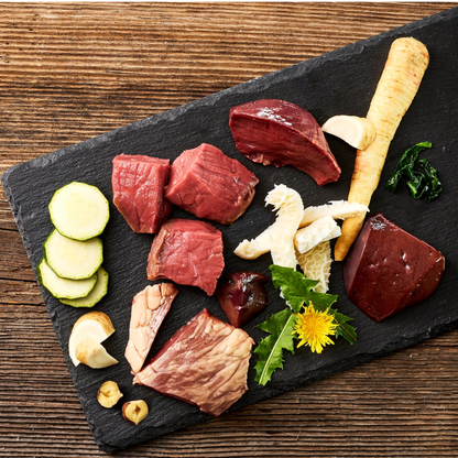 Fleischeslust Dog - Rindermenü mit Pastinake, Haselnuss & Seealge