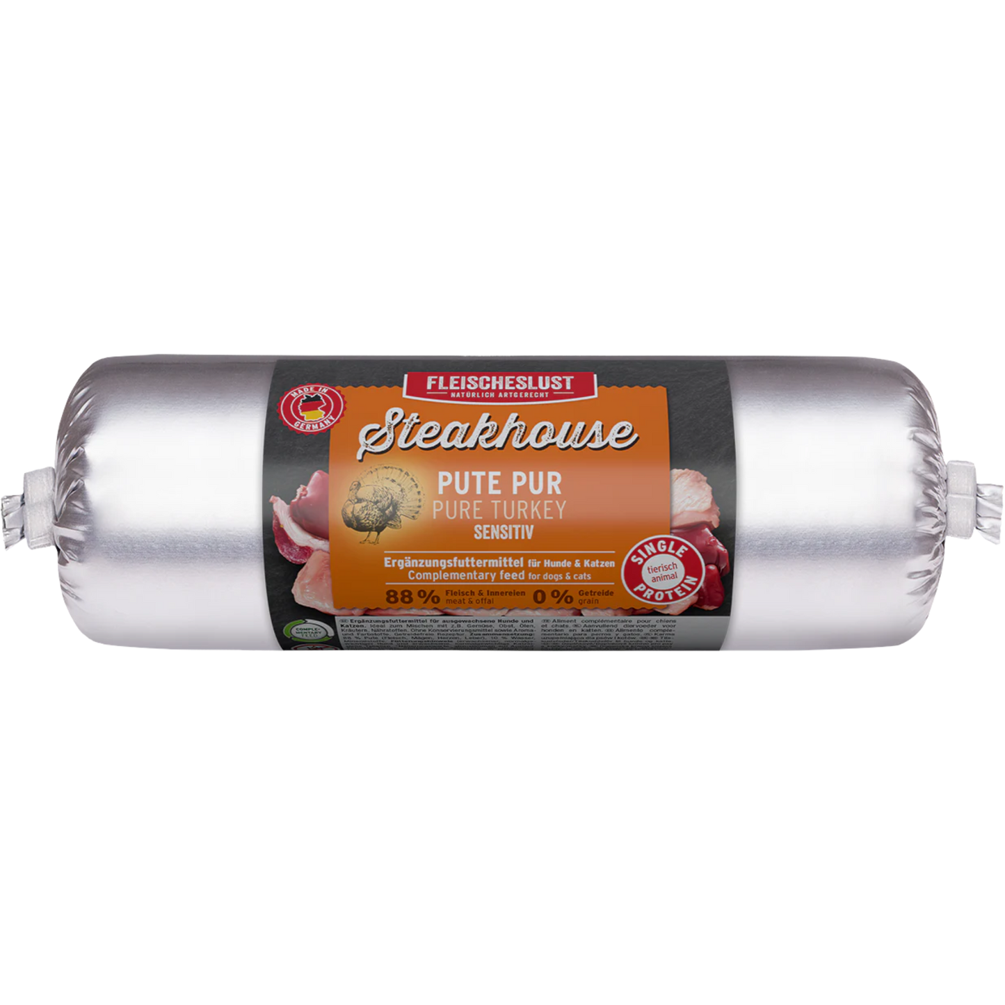Fleischeslust Dog - Steakhouse Pute Pur