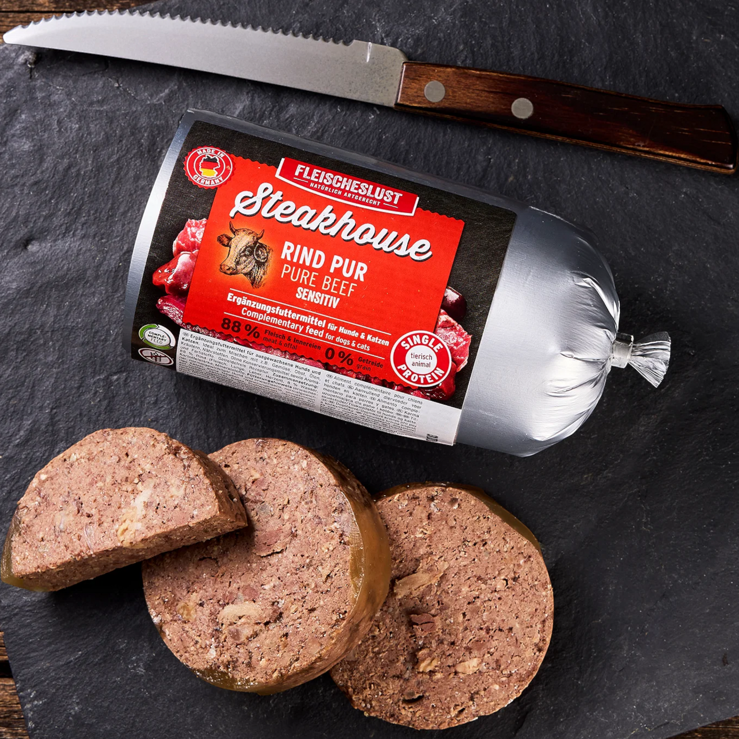 Fleischeslust Dog - Steakhouse Rind Pur