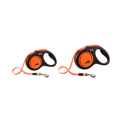 Flexi Roll-Leine New Neon – Sicher unterwegs mit maximaler Sichtbarkeit
