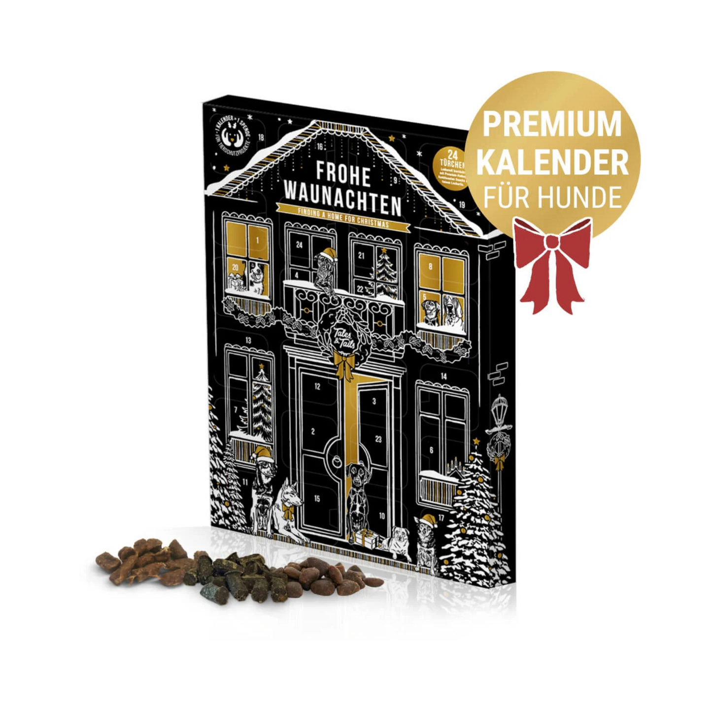 🎄 Frohe Waunachten – Premium-Adventskalender für Hunde 🎁