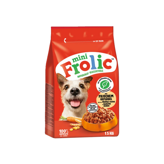 Frolic Mini Geflügel – Vollwertige Mahlzeit mit Geflügel und Gemüse