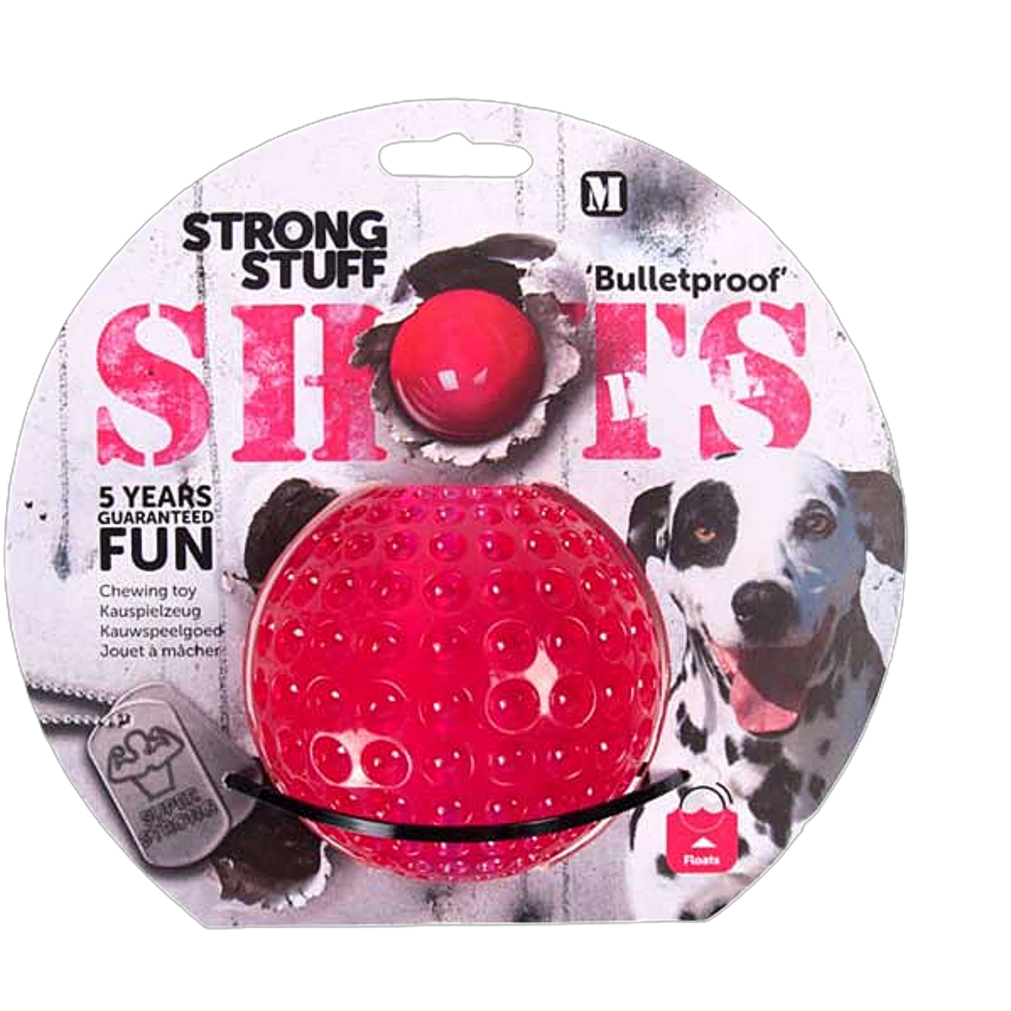 Für starke Kiefer & endlosen Spaß – entdecke den langlebigen Strong Stuff Shots Ball!