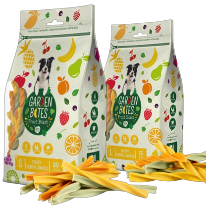 Garden Bites Dog - Fruity Dental Swirls