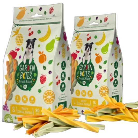 Garden Bites Dog - Fruity Dental Swirls