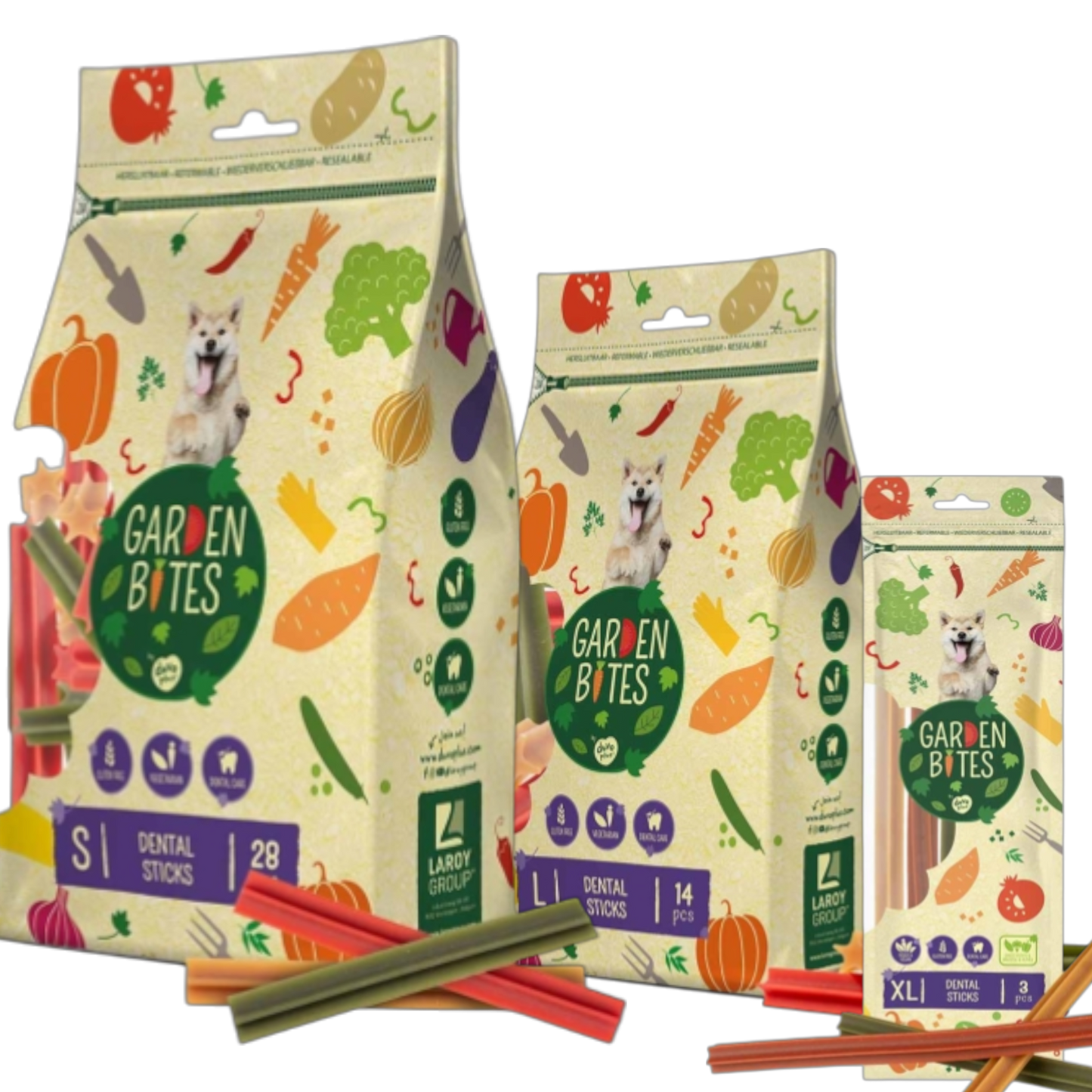 Garden Bites Dog - Dental Sticks