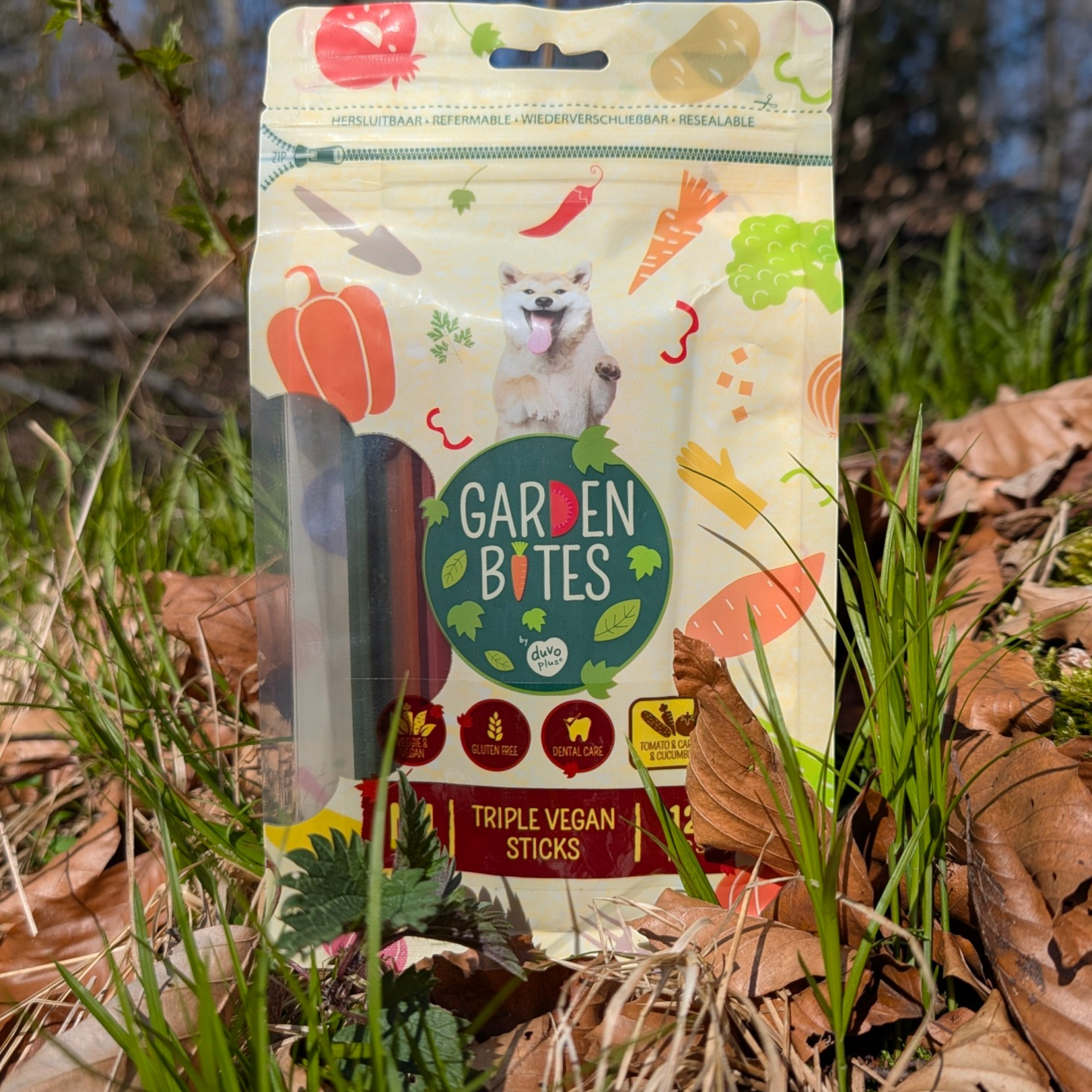 Garden Bites Dog - Dreifach Vegane Sticks