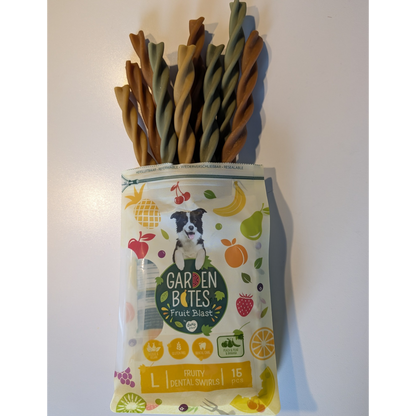 Garden Bites Dog - Fruity Dental Swirls