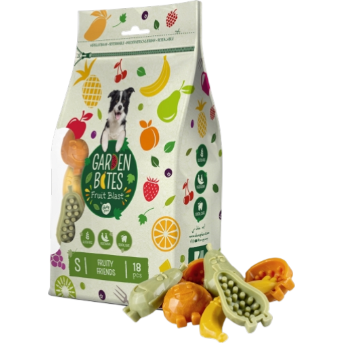 Garden Bites Dog - Fruity Friends
