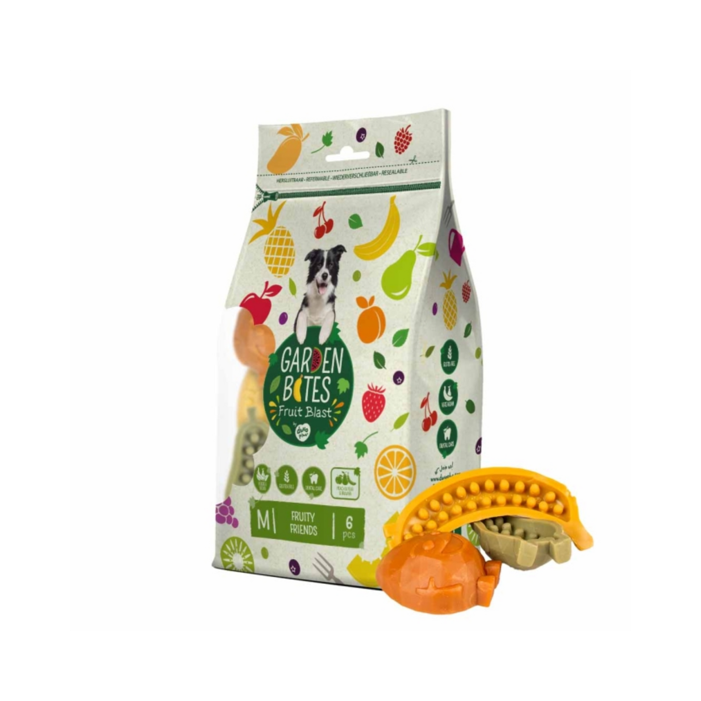Garden Bites – Fruit Blast mit Banane, Pfirsich & Birne