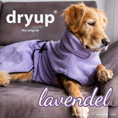 DRYUP CAPE Standard – Der hochwertige Hundebademantel aus Baumwolle L - XXL
