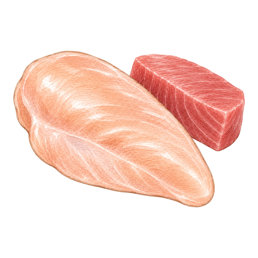 Dokas Cat - Hühnchen-Rolle mit Thunfisch