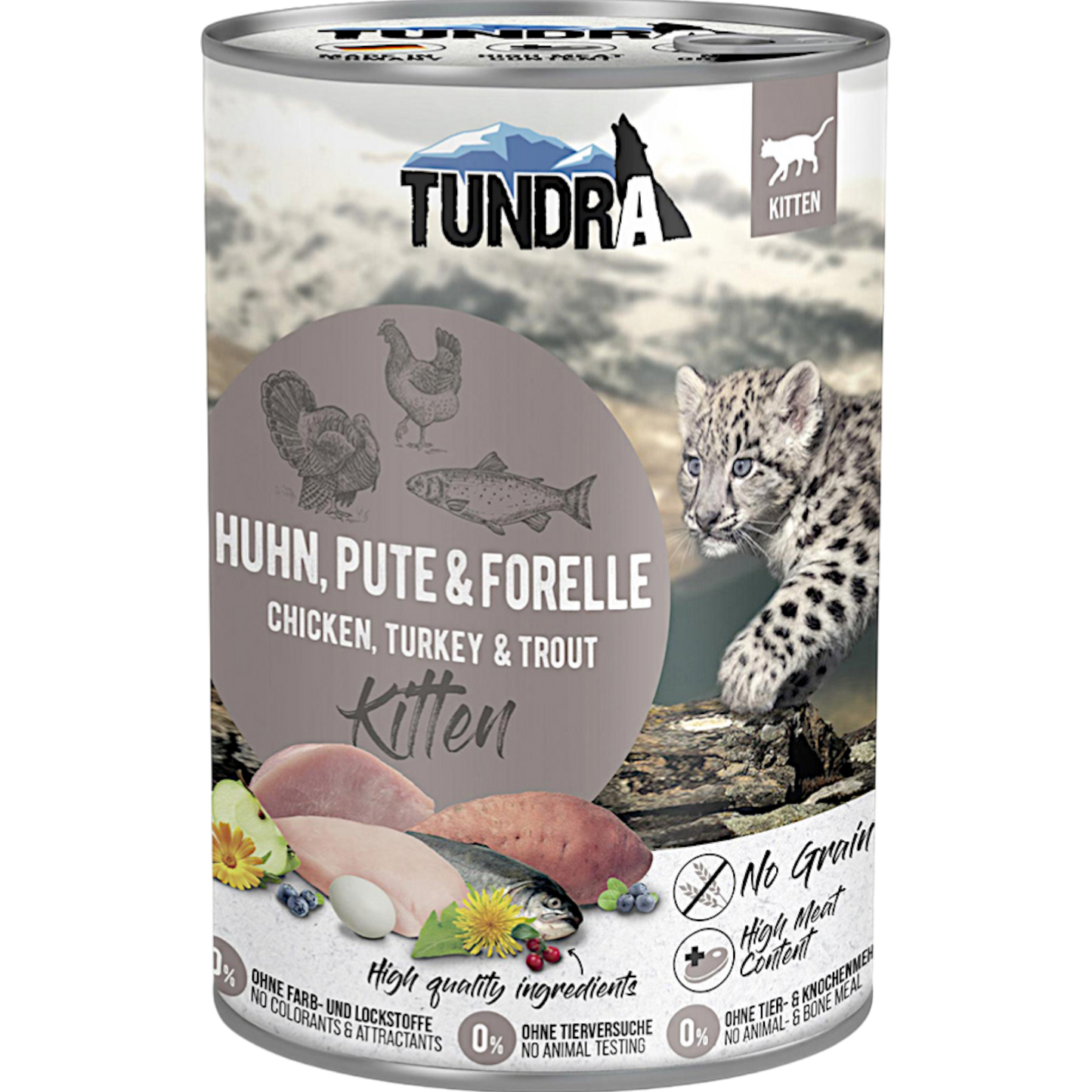 Tundra Cat - Huhn, Pute & Forelle für Kitten