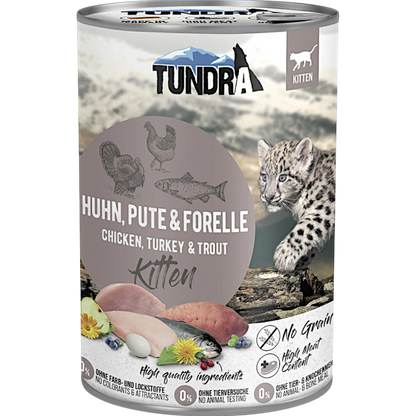 Tundra Cat - Huhn, Pute & Forelle für Kitten