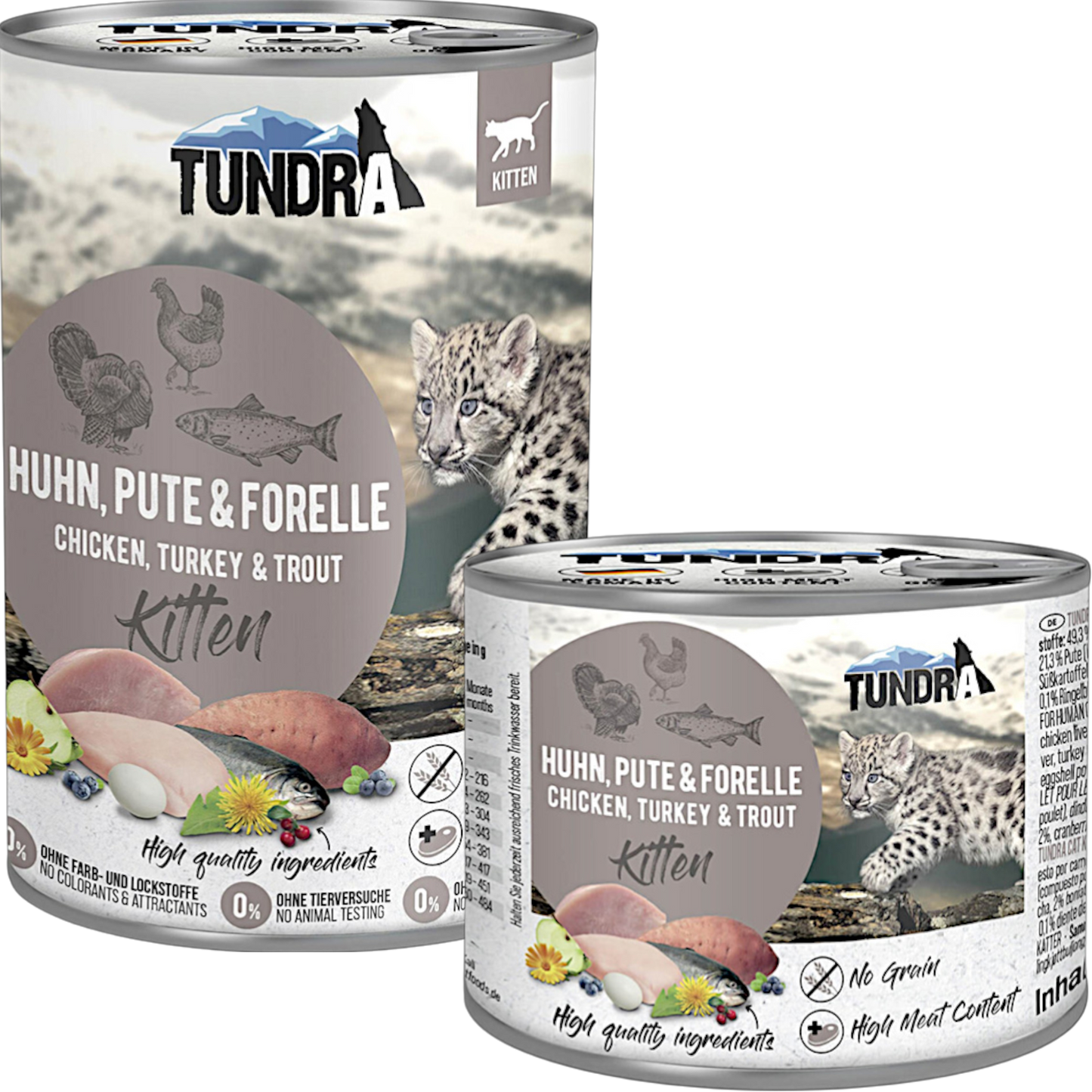 Tundra Cat - Huhn, Pute & Forelle für Kitten