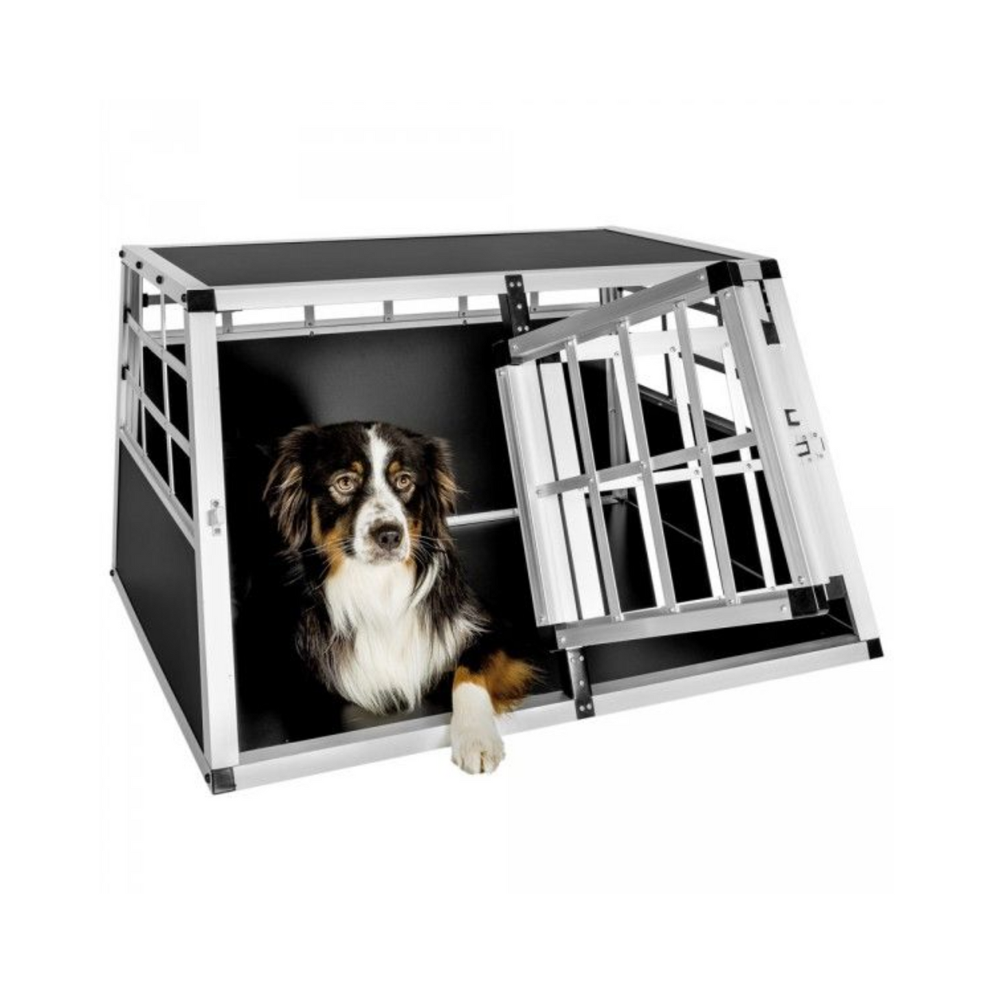Hundetransportbox mit extra großem Zugang und Doppeltür