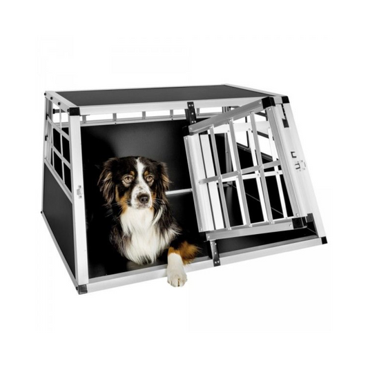Hundetransportbox mit extra großem Zugang und Doppeltür