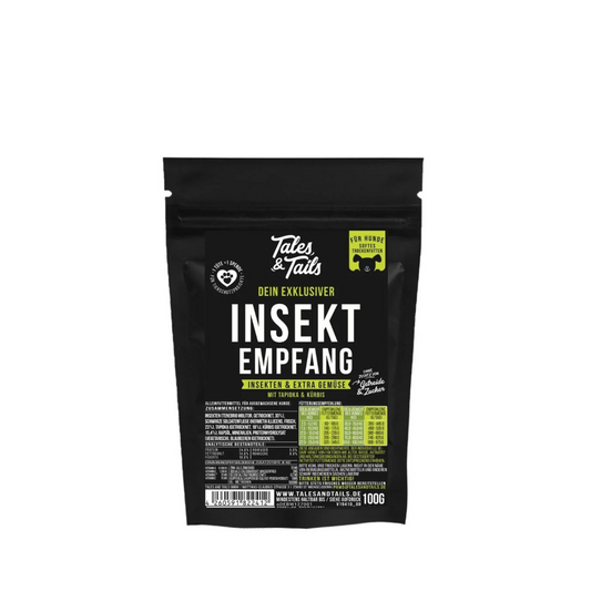 INSEKTempfang – softes Trockenfutter mit Insekten