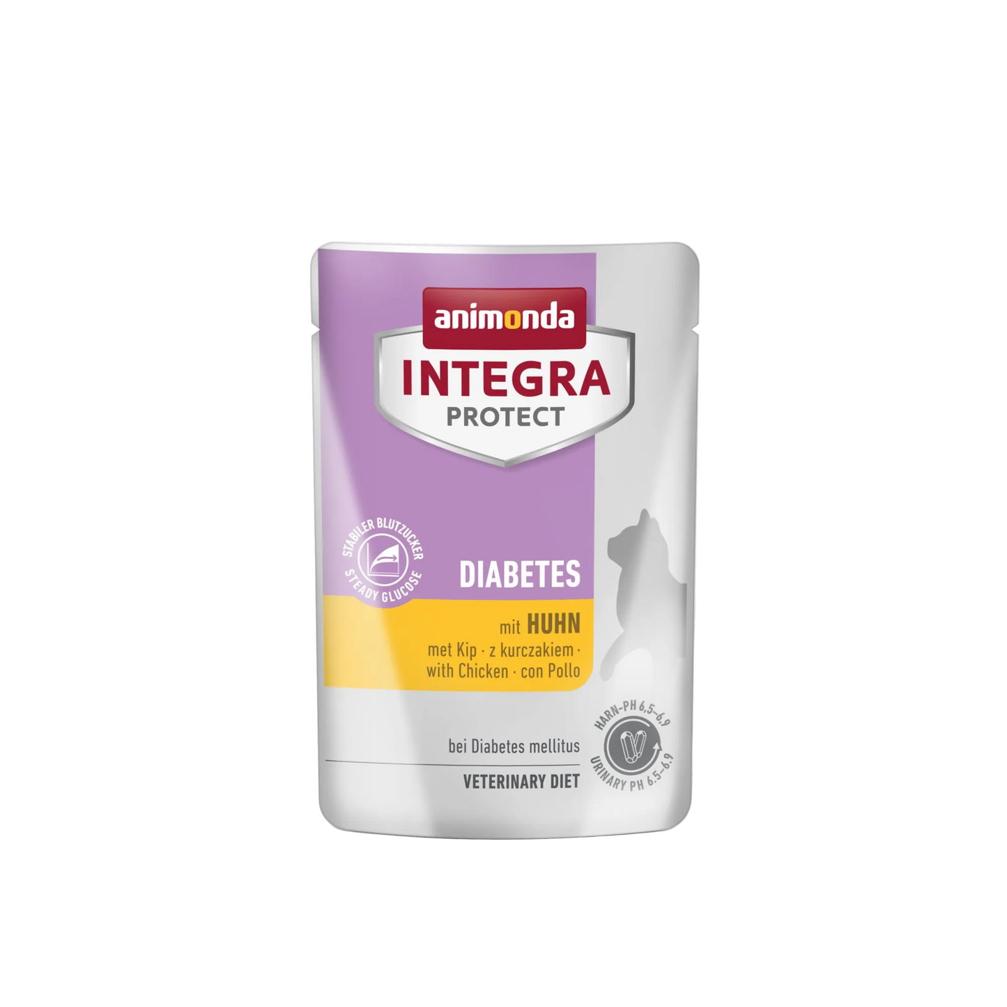 INTEGRA PROTECT Adult Diabetes mit Huhn  Stabile Energieversorgung für zuckerkranke Stubentiger