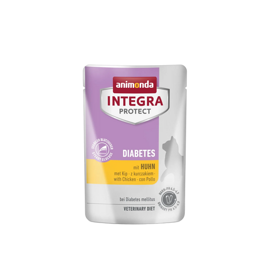 INTEGRA PROTECT Adult Diabetes mit Huhn  Stabile Energieversorgung für zuckerkranke Stubentiger