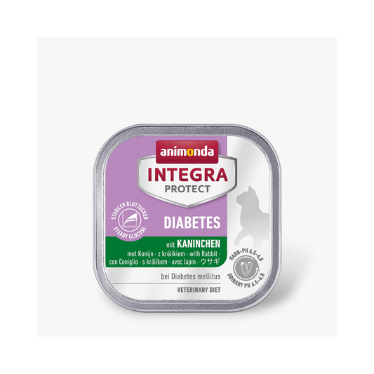 INTEGRA PROTECT Adult Diabetes mit Kaninchen Eine metabolisch clevere Ernährungslösung für zuckerkranke Katzen