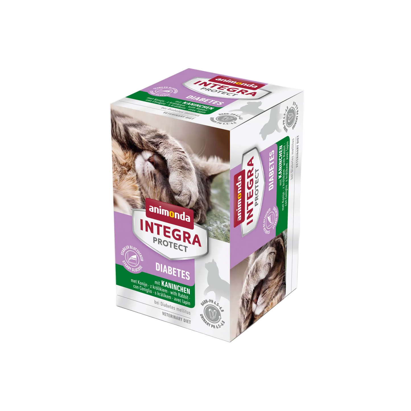 INTEGRA PROTECT Adult Diabetes mit Kaninchen Gezielte Ernährung, die wirkt – und gleichzeitig begeistert.
