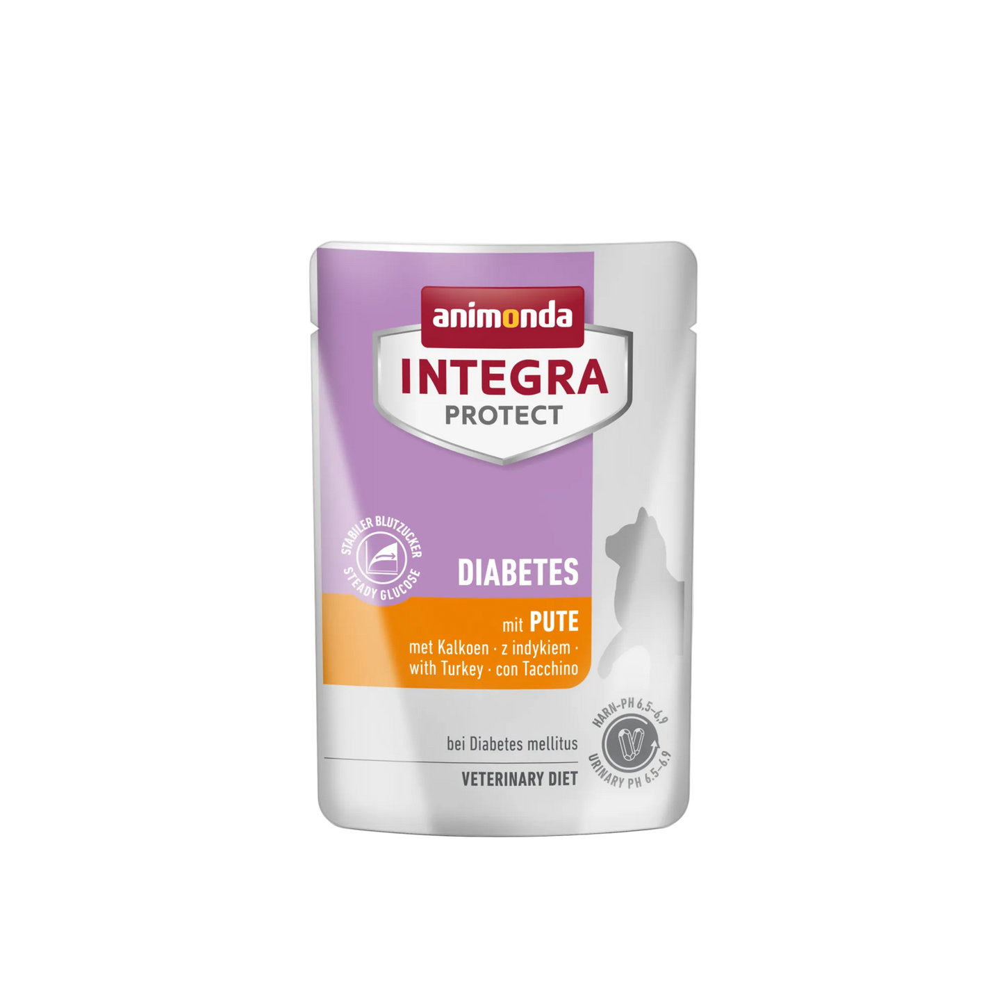 INTEGRA PROTECT Adult Diabetes mit Pute  Gezieltes Ernährungsmanagement für zuckerkranke Katzen