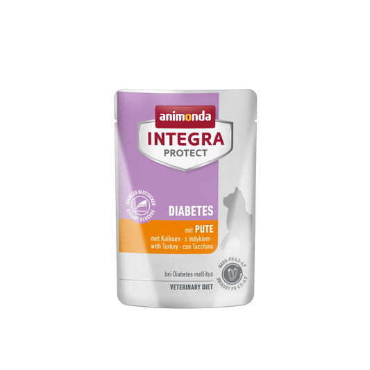 INTEGRA PROTECT Adult Diabetes mit Pute  Gezieltes Ernährungsmanagement für zuckerkranke Katzen