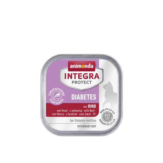 INTEGRA PROTECT Adult Diabetes mit Rind Für stabile Blutzuckerwerte und ein Plus an Lebensqualität