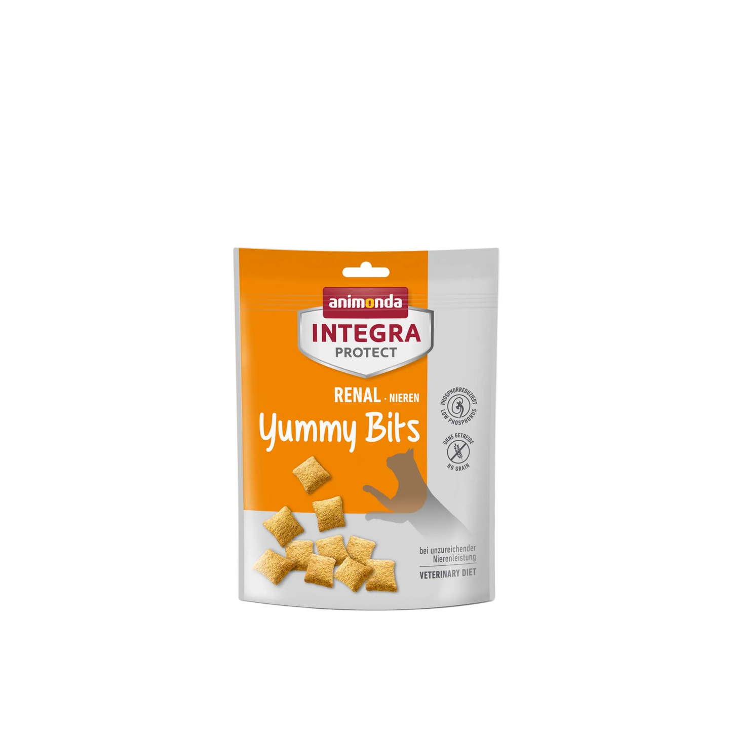 INTEGRA PROTECT Adult Renal Yummy Bits – Knusper-Snack für Katzen mit Niereninsuffizienz