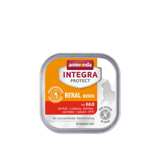 INTEGRA PROTECT Adult Renal mit Kalb Die zielgerichtete Renal-Lösung für Katzen mit eingeschränkter Nierenfunktion