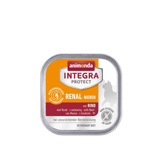 INTEGRA PROTECT Adult Renal mit Rind Strategische Nierendiät – entwickelt für maximale Entlastung, hohe Akzeptanz und spürbare Ergebnisqualität.