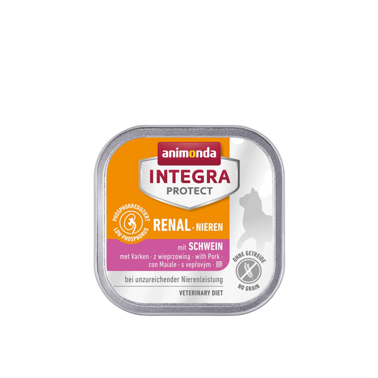 INTEGRA PROTECT Adult Renal mit Schwein Zielgerichtete Nierendiät – geschmacklich attraktiv, klinisch durchdacht, alltagsstabil.