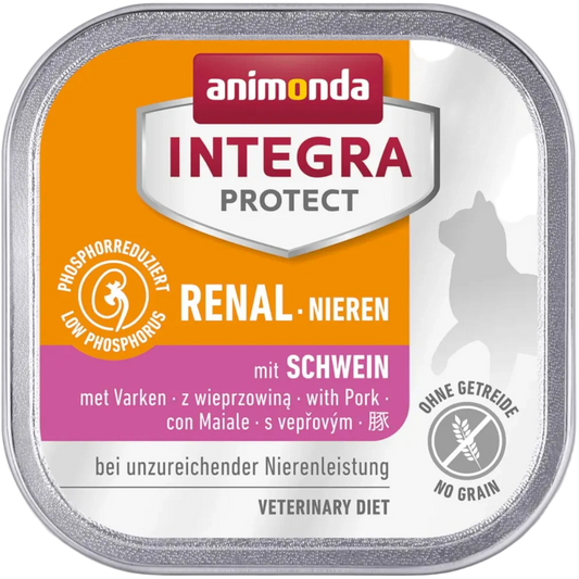 INTEGRA PROTECT Adult Renal mit Schwein Zielgerichtete Nierendiät – geschmacklich attraktiv, klinisch durchdacht, alltagsstabil.