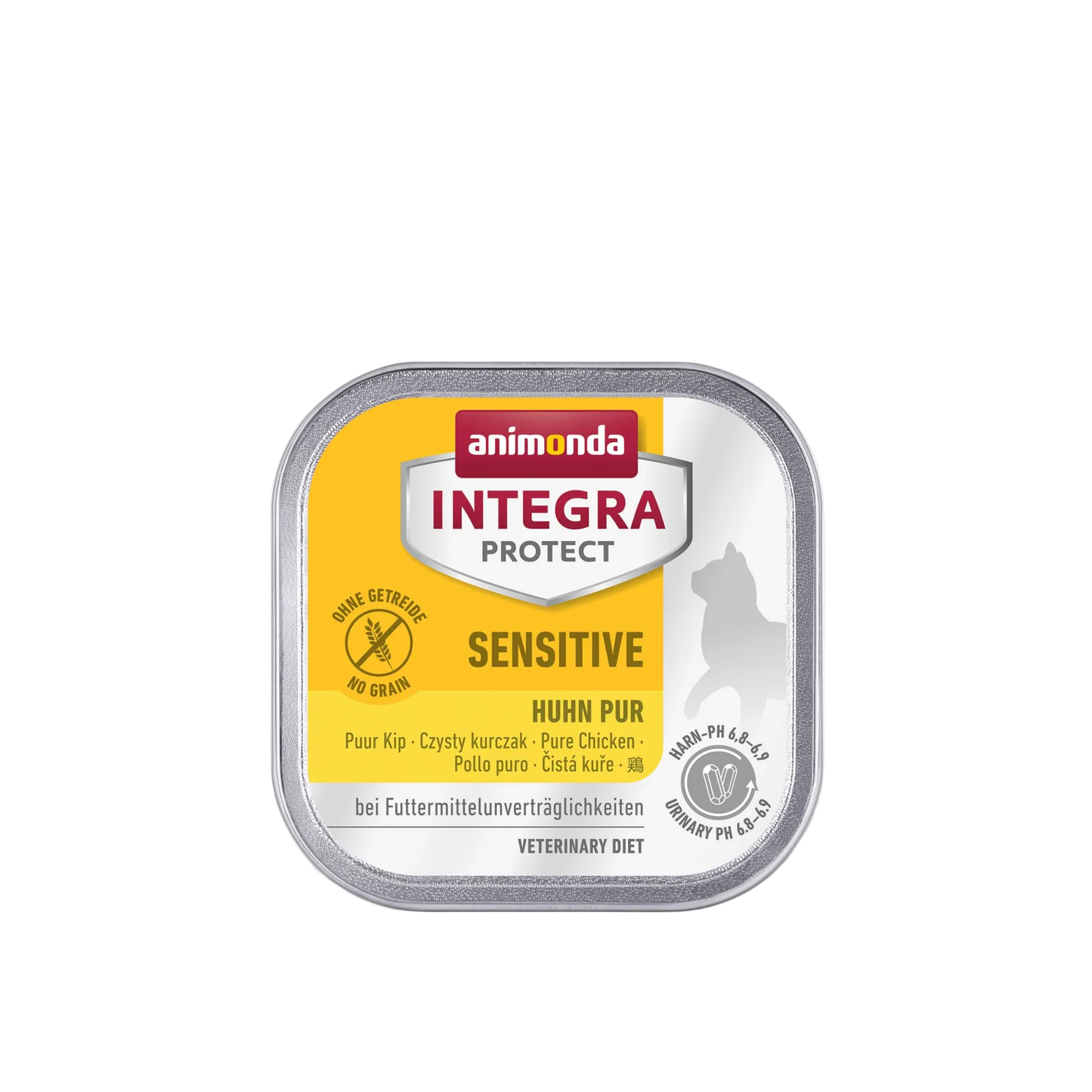 INTEGRA PROTECT Adult Sensitive Huhn pur Die klare, hochverträgliche Ernährungslösung für Katzen mit Futtermittelallergie.