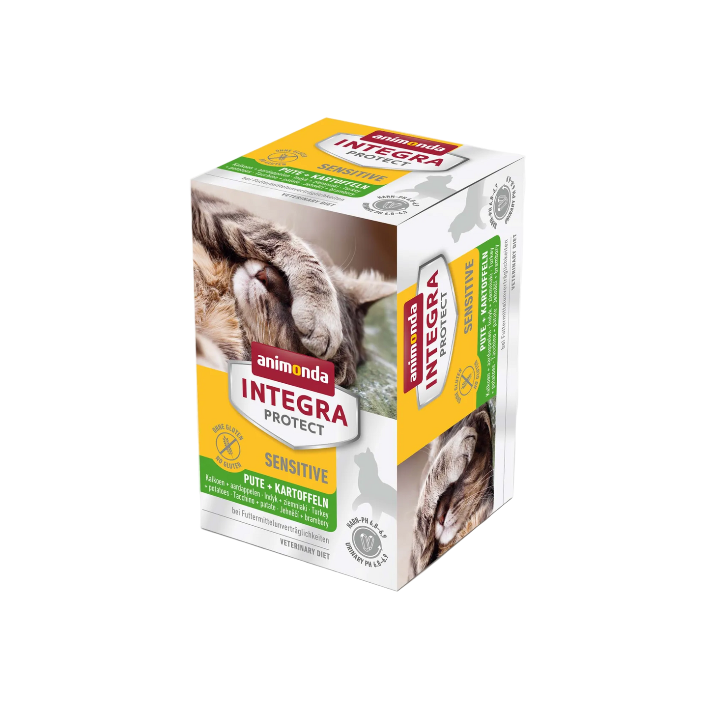 INTEGRA PROTECT Adult Sensitive Pute + Kartoffeln Zwei Proteinkomponenten. Klar fokussiert.