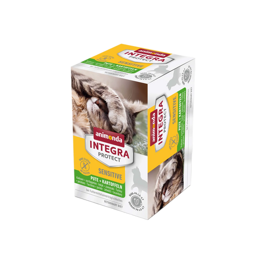 INTEGRA PROTECT Adult Sensitive Pute + Kartoffeln Zwei Proteinkomponenten. Klar fokussiert.