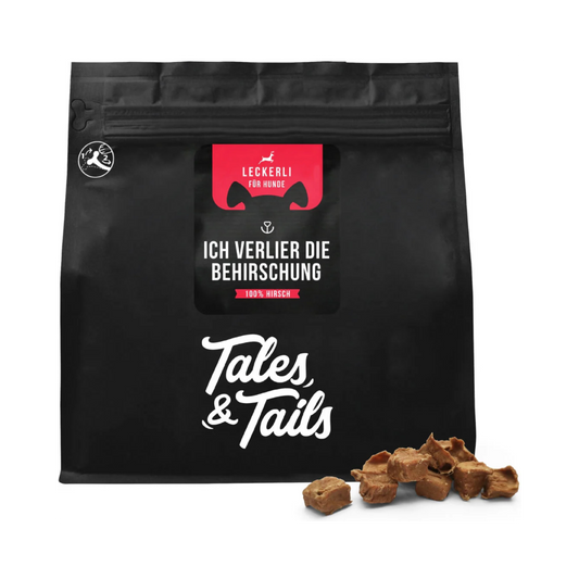 Ich verlier die BeHIRSCHung – Trainingsleckerli 100 % Hirsch