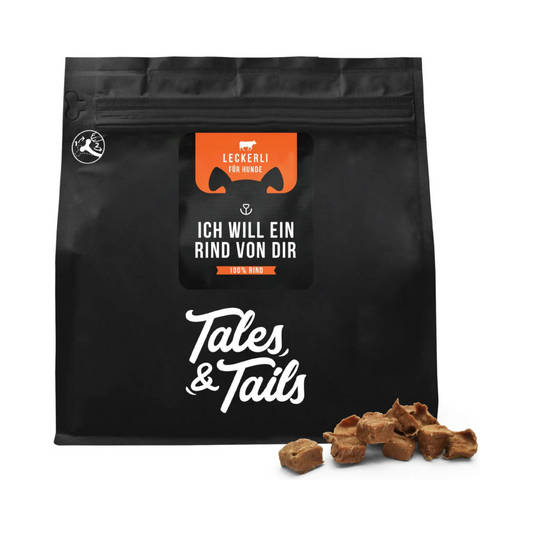 Ich will ein Rind von dir – Trainingsleckerli 100 % Rind