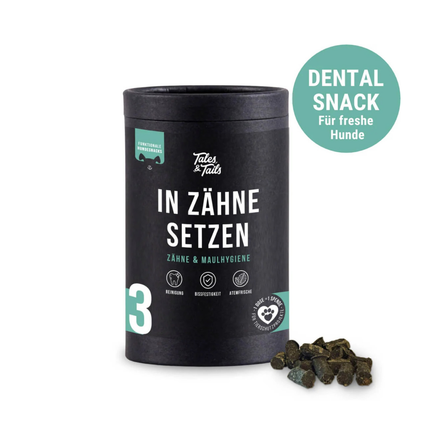 In Zähne setzen – funktionaler Snack für Hunde